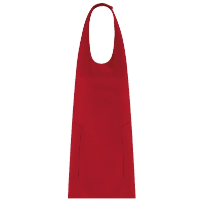 Grembiule Cipro Unisex Poliestere 100% Rosso