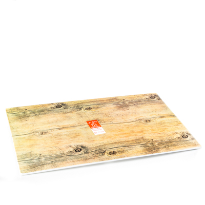Tagliere Melamina rettangolare effetto Legno cm 53X32