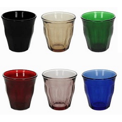 Set 6 Bicchieri Osteria Multicolor