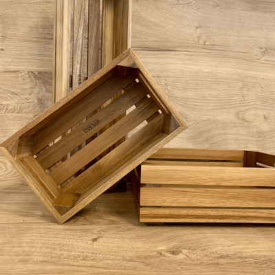 cassette legno